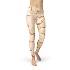 Camouflage Coffee Stain 91 Pattern Camo Leggings