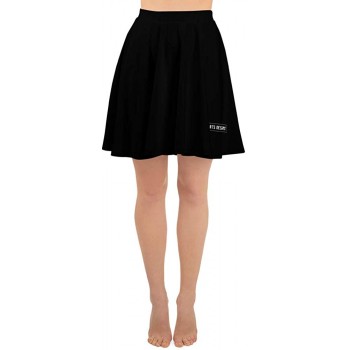 All Black Skater Skirt