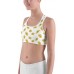 Lucky Coins with 4 Leaf Clovers St. Patty's Day Sports Bra