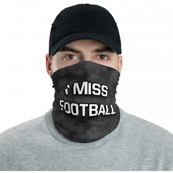 I Miss Football Neck Gaiter, Headband, Neck Warmer