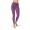 Purple with Gold 23 Leggings Cut & Sew Sport Basketball Leggings