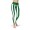 Green and White Vertical Striped Leggings (Saudi Arabia)
