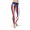 Blue, Red and White Vertical Striped Leggings (France)