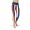 Blue, Red and White Vertical Striped Leggings (Russia)