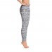 Ugly Sweater Christmas Pattern Printed Leggings for Women (Grey)