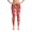 Women's Christmas Pattern Printed Leggings (Red)